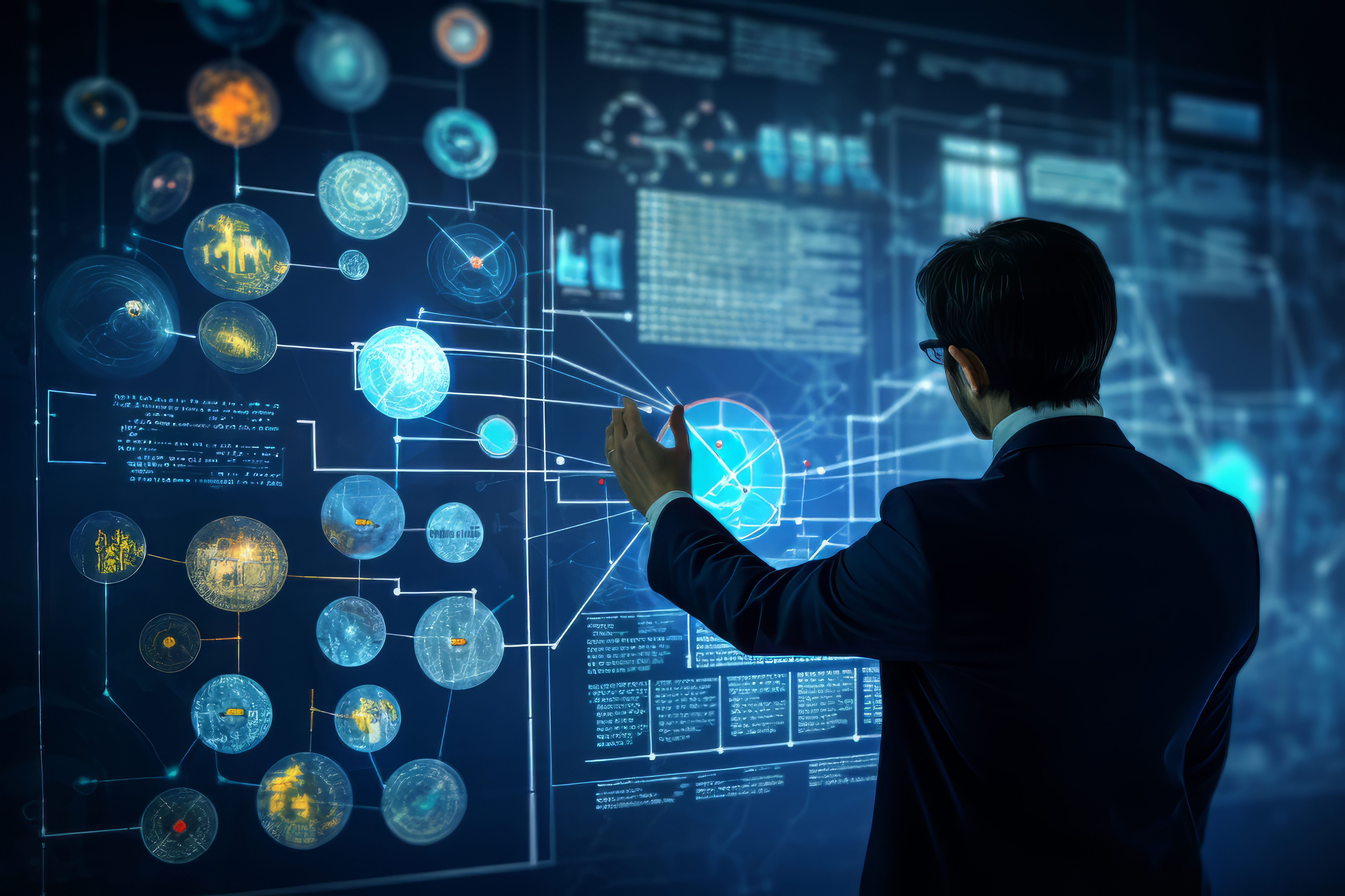 Conceptual and logical data modelling diagram showing entities, attributes, relationships, and business rules