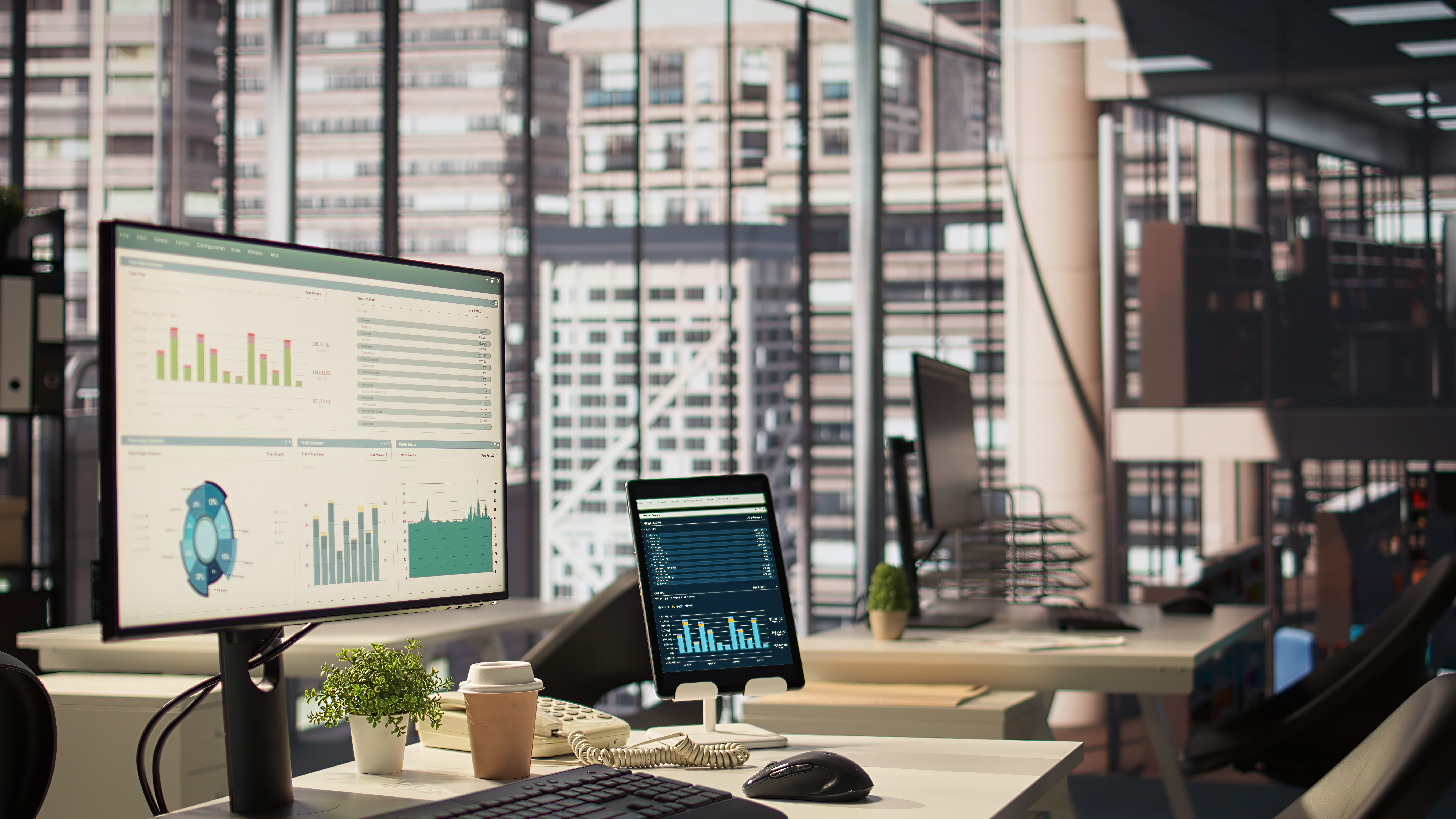 Data architecture optimization showing tuned pipelines, optimized warehouse performance, and governed data models